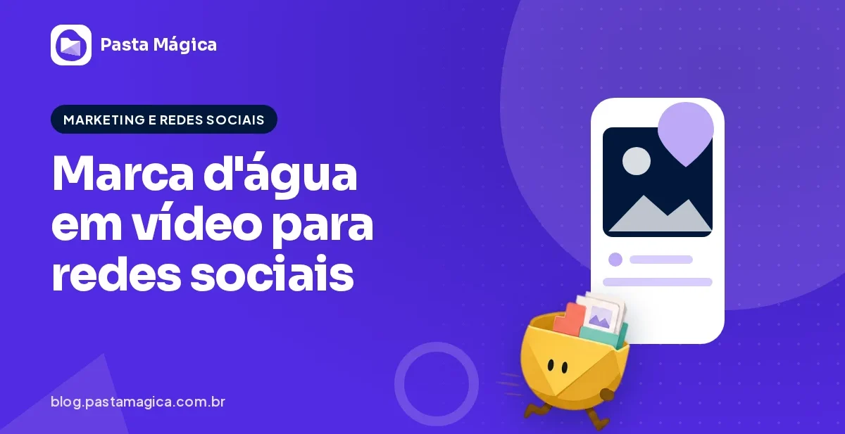 Como colocar marca d'água em vídeo para redes sociais