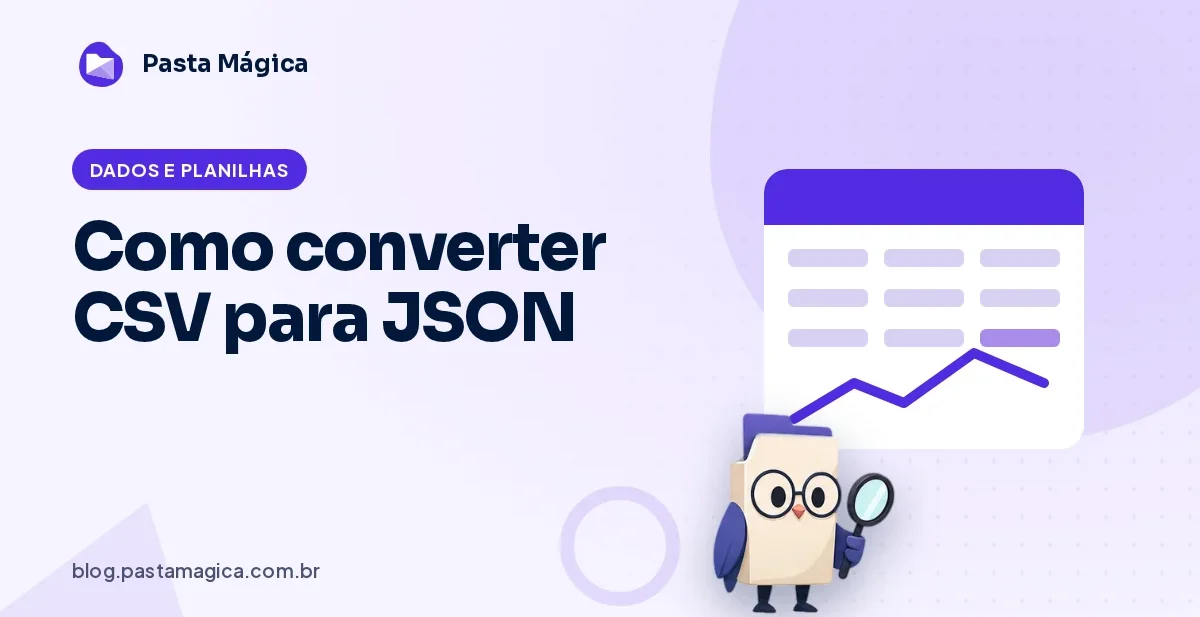 Como converter CSV para JSON (cabeçalho vira chave)
