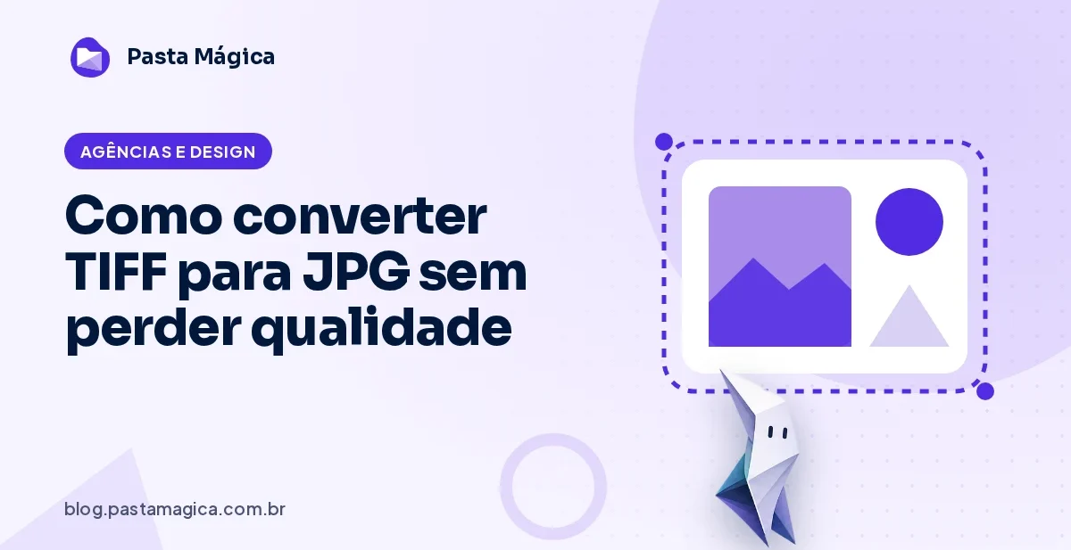 Como converter TIFF para JPG sem perder qualidade