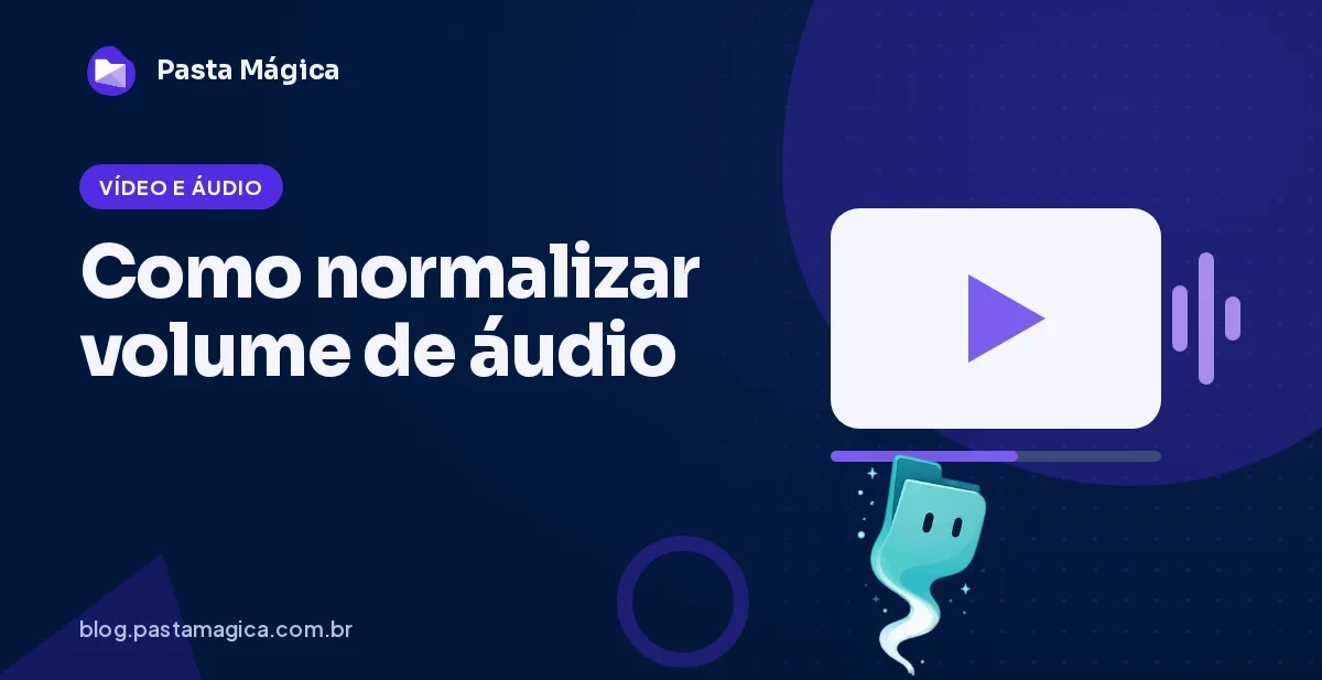 Como normalizar volume de áudio (padrão de loudness para podcast e vídeo)