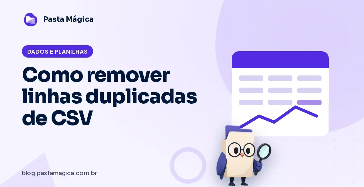 Como remover linhas duplicadas de CSV